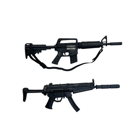 1/6 21st Century Toys Ultimate Soldier Submachine Guns For 12” GI Joe - Picture 1 of 8